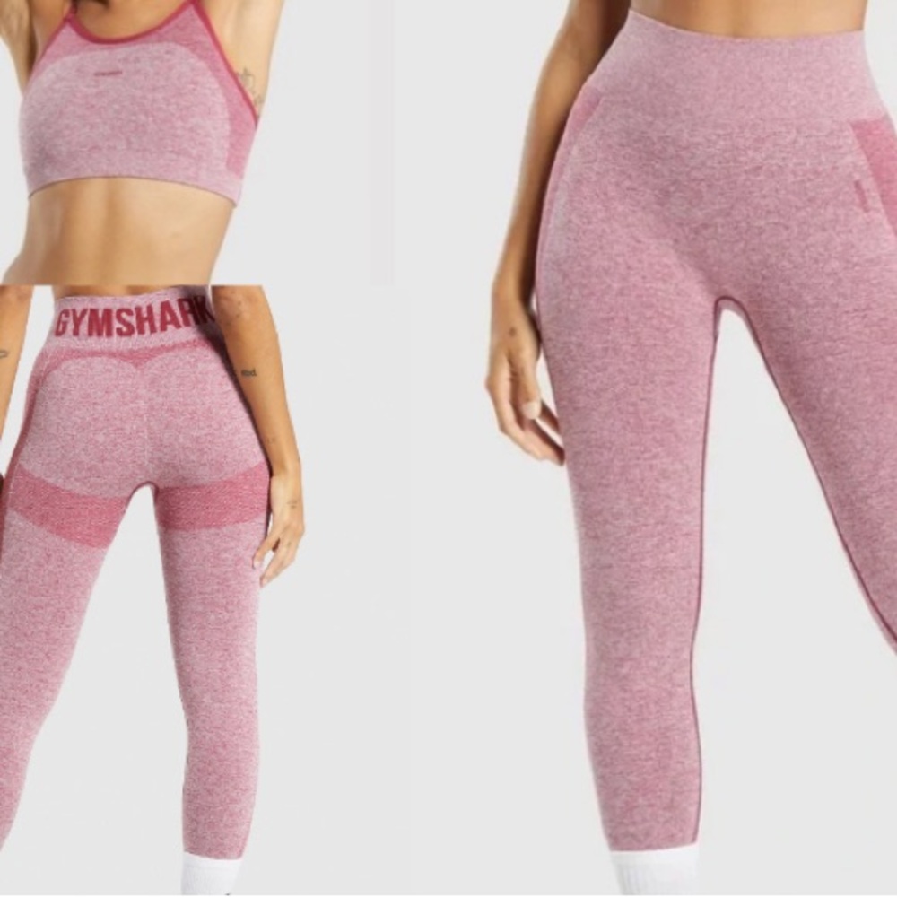 Gymshark Flex Leggings and Bra Set(2)